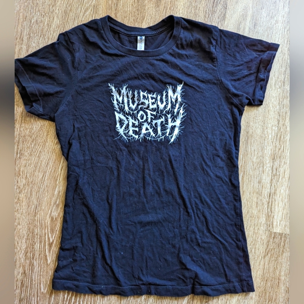 Museum Of Death New Orleans Grim Reaper Smiley Face Tshirt